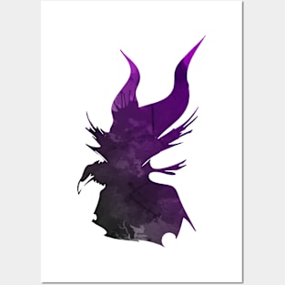 Villain Inspired Silhouette Posters and Art
